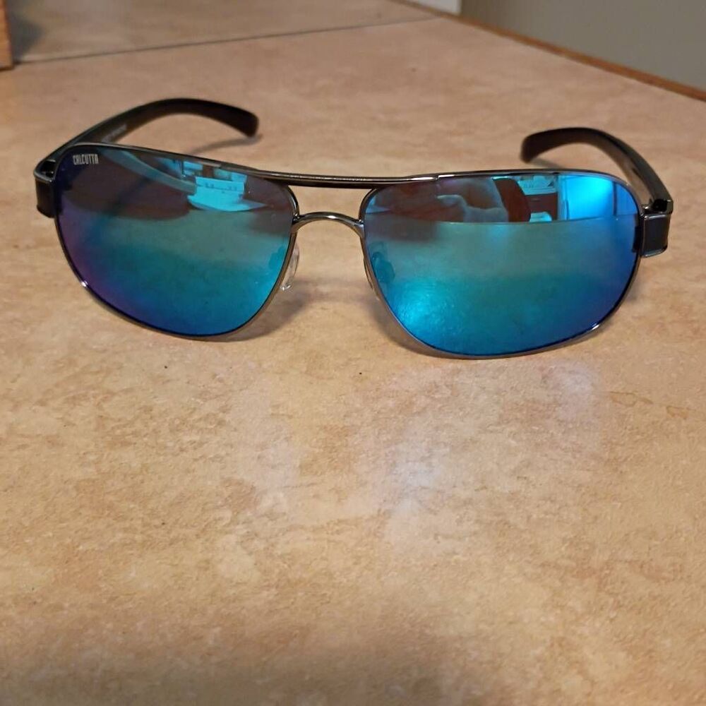 Calcutta Roanoke Polarized Blue Mirror Sunglasses